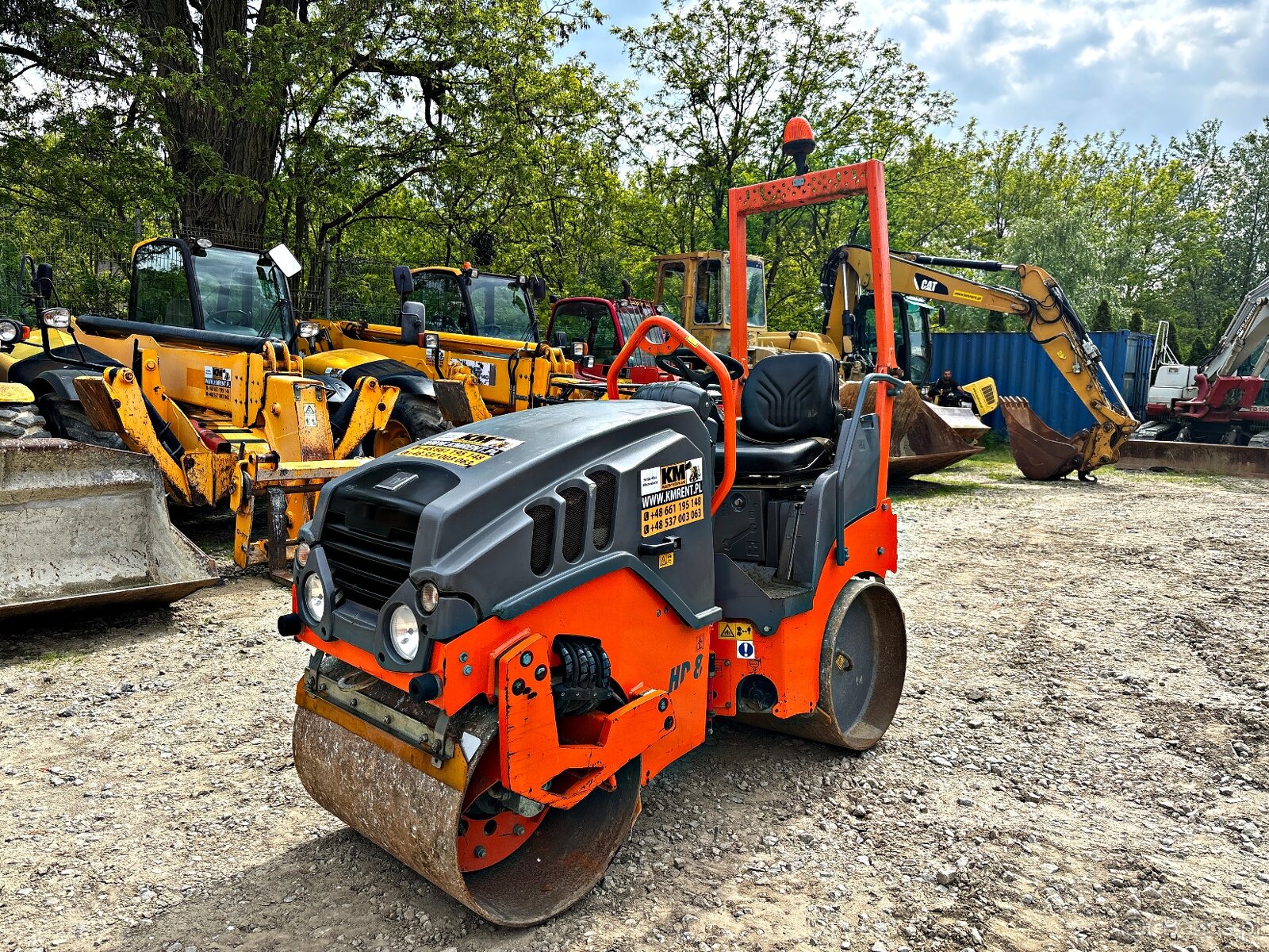 Hamm HD 8 WALEC 2017R. | BOMAG BW80 BW100 DYNAPAC CC1000 - 3