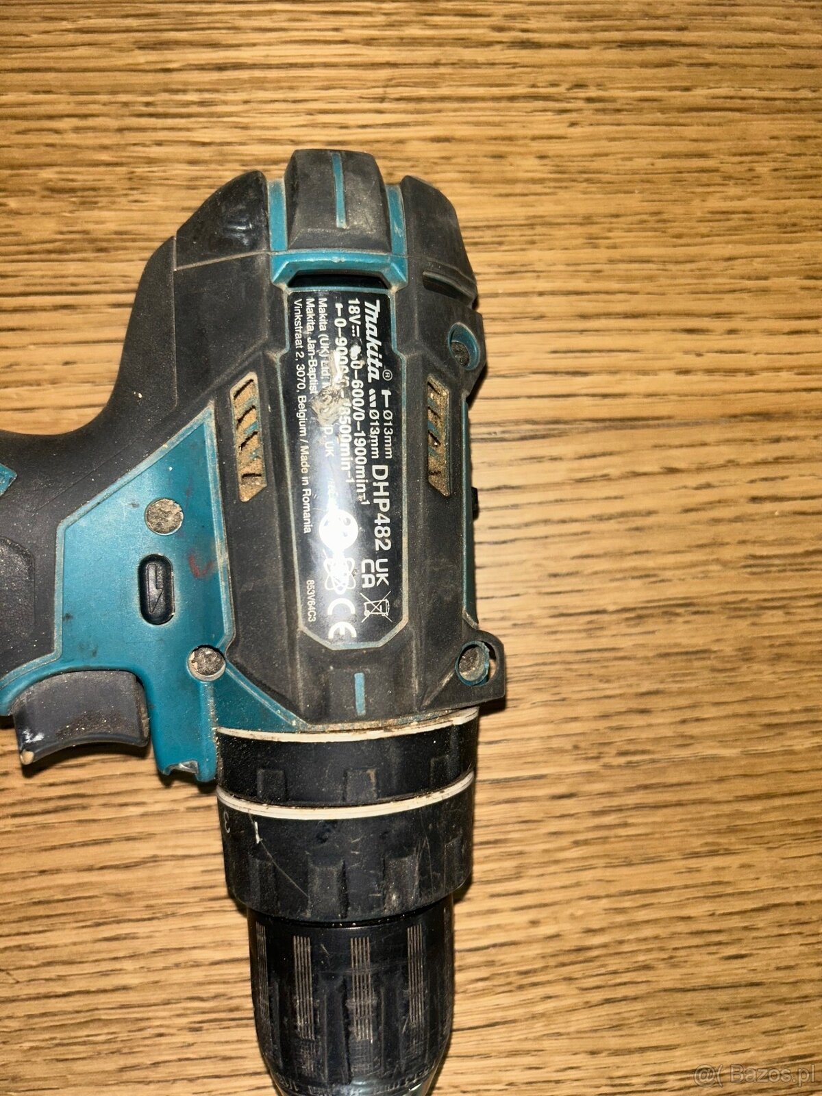 Akumulatorowa wiertarko-wkrętarka udarowa Makita DHP482Z - 3