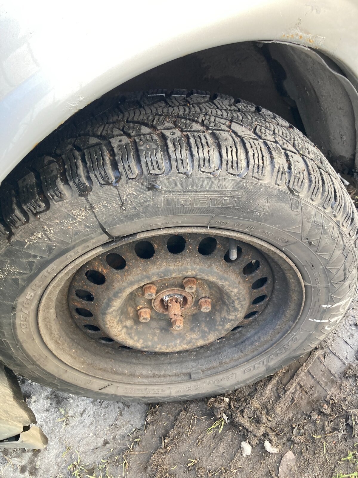 Opony Zimowe rozmiar 195x65x15 Felgami do Opla - 3