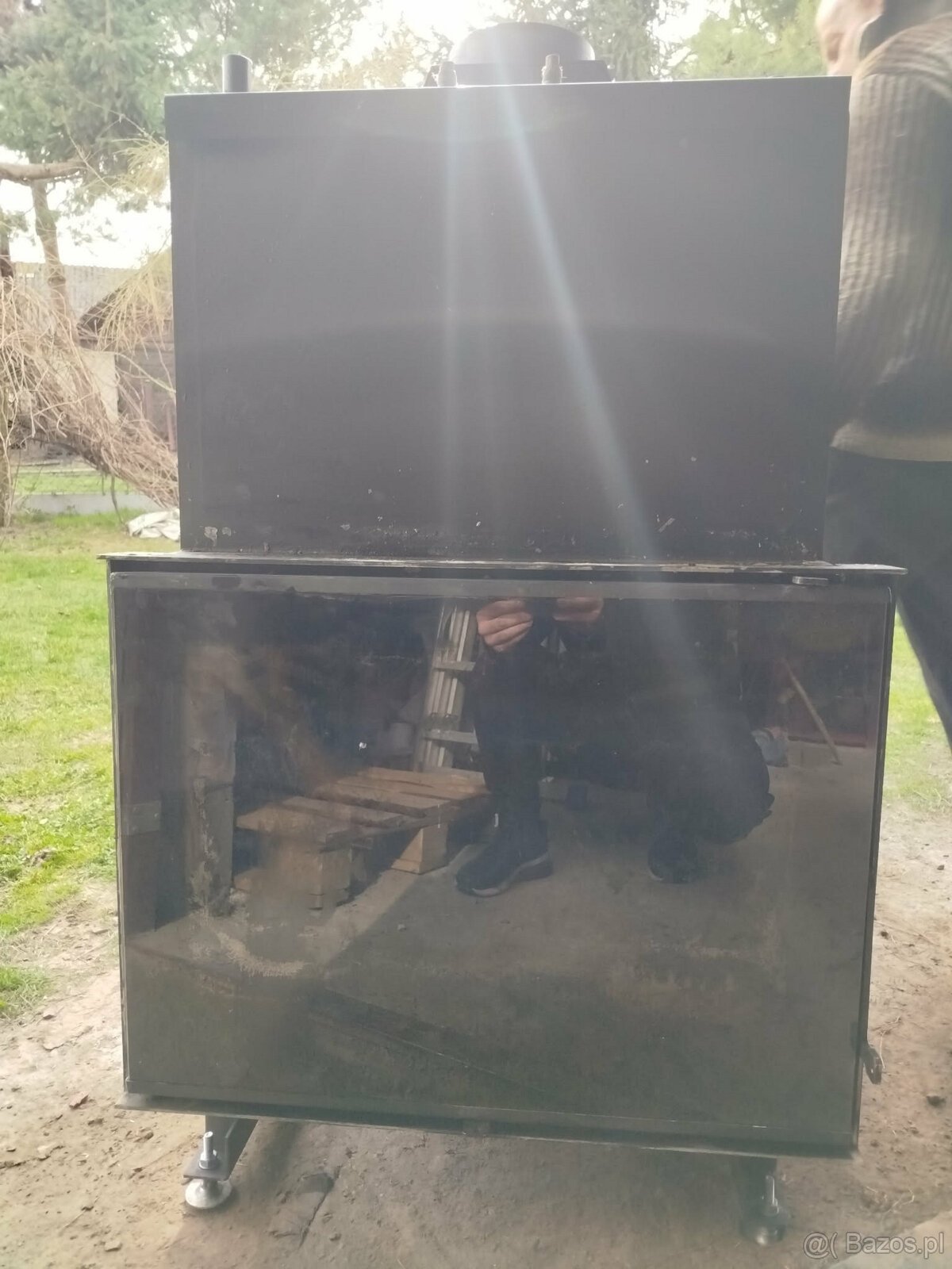 używany kominek z płaszczem wodnym Lava Base PL 17 kW - 3