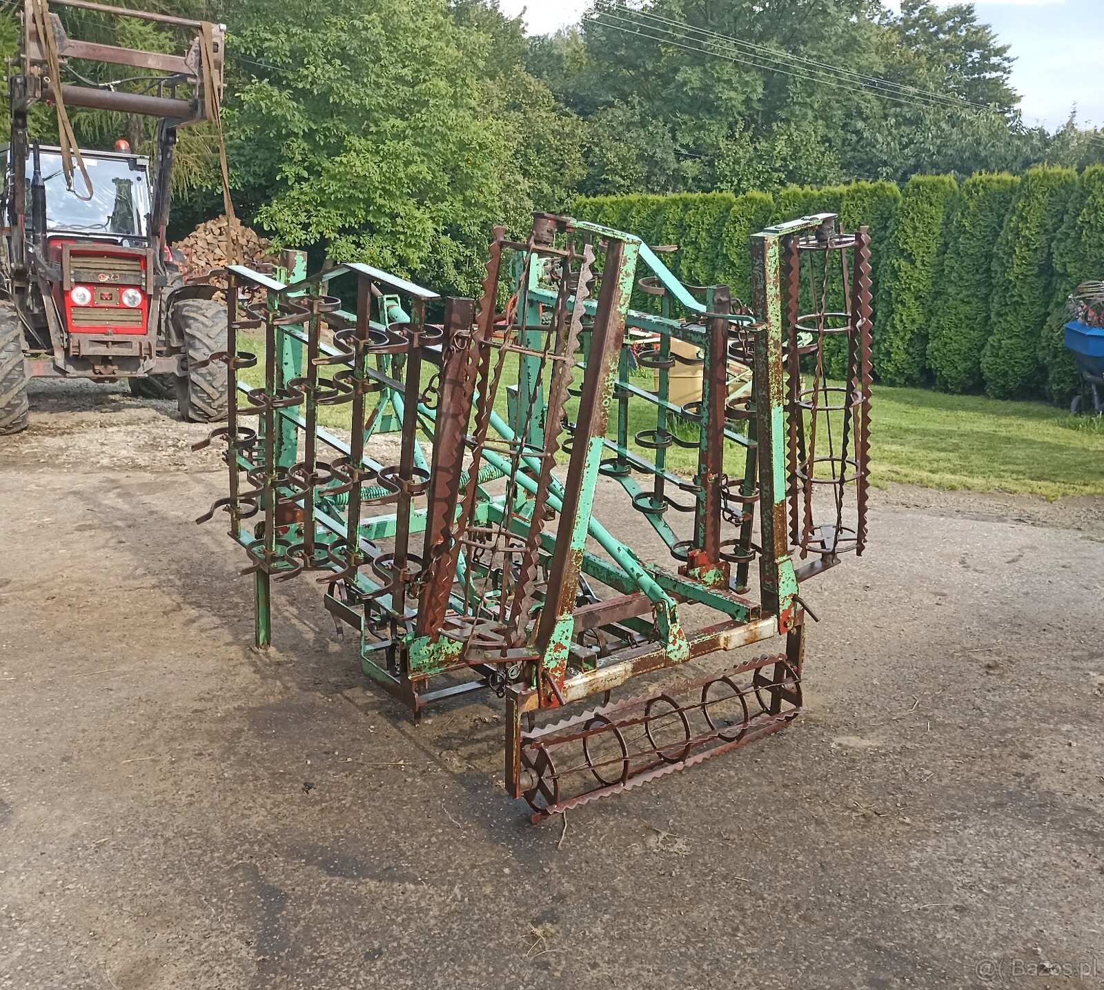 Agregat uprawowy kultywator z wałkiem strunowym Feldherr skł - 3