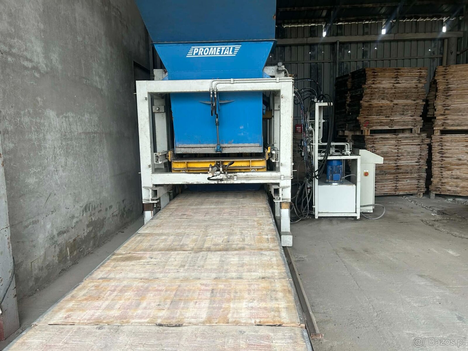 Wibroprasa dwuwarstwowa PROMETAL Uniwersal 400 - 3