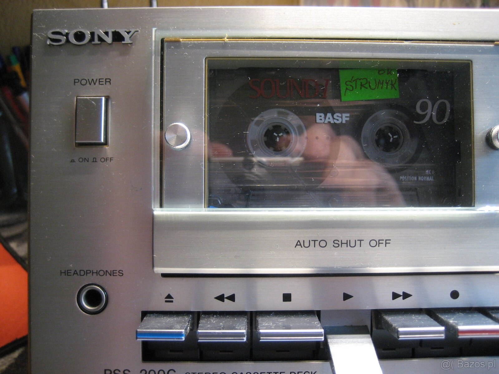magnetofon kasetowy PSS200C SONY - 3