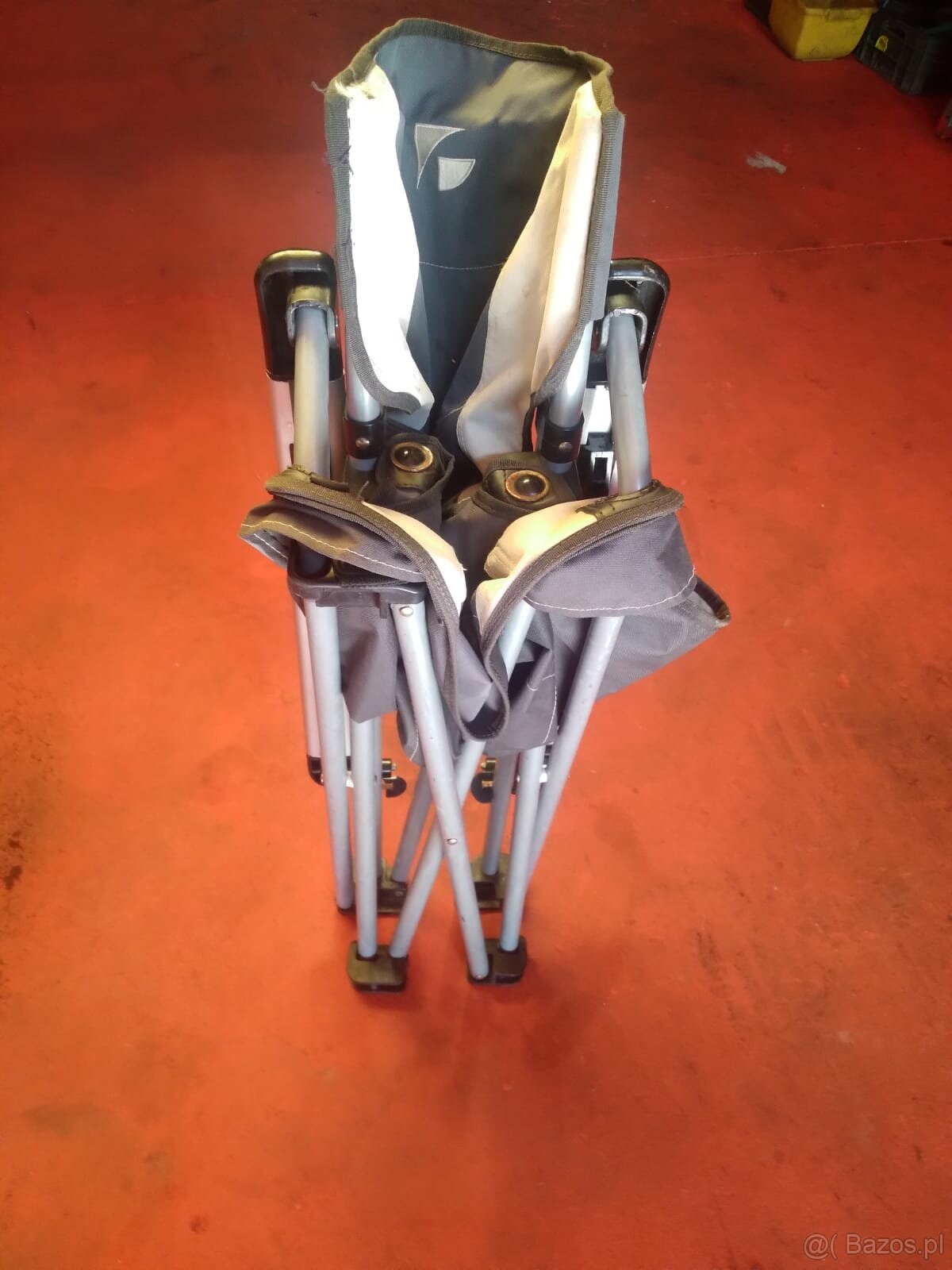 Krzesło wędkarskie składane duże mocne cena 160 zł polecam - 3