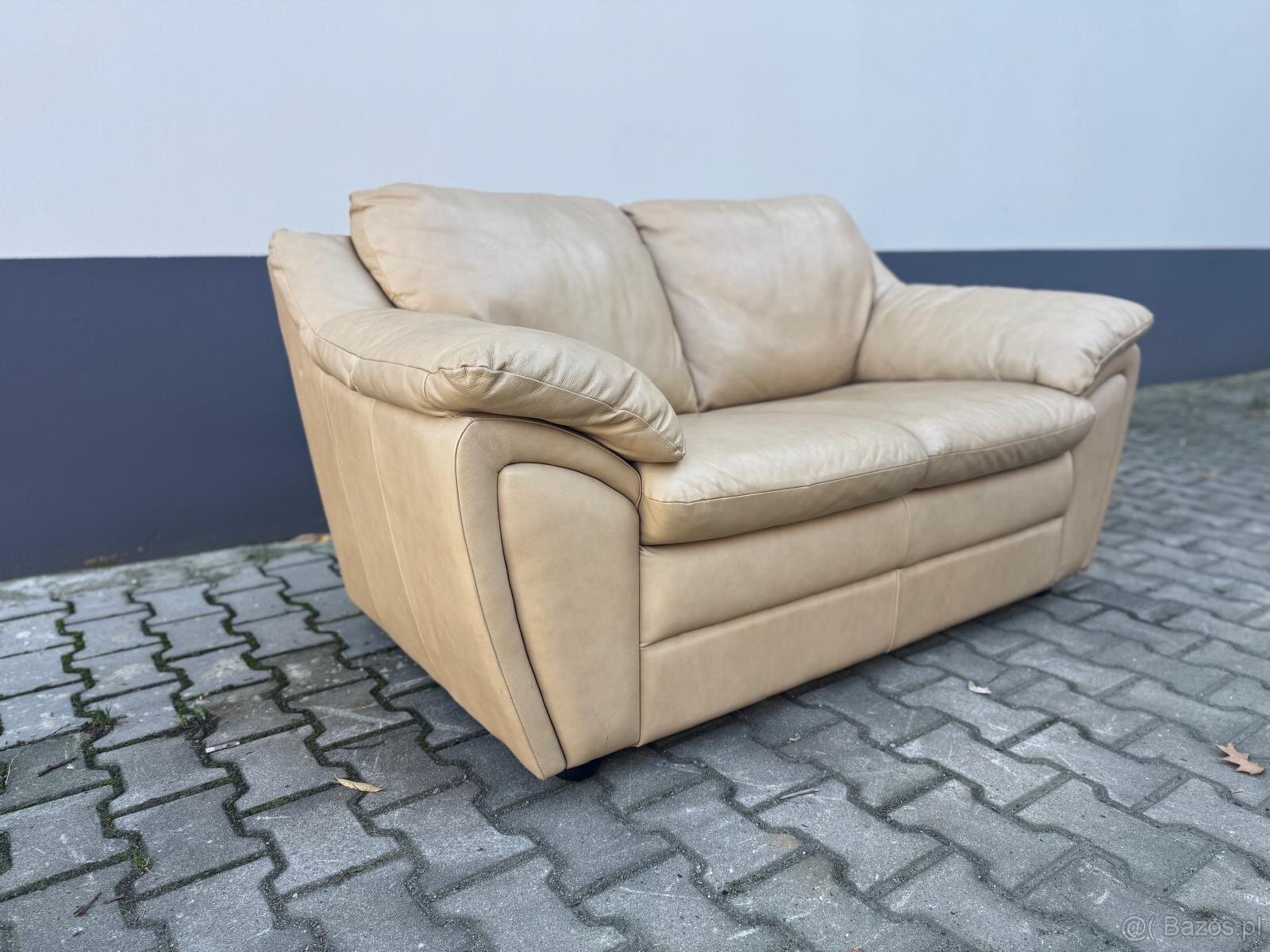 Sofa skórzana w bardzo dobrym stanie - 3