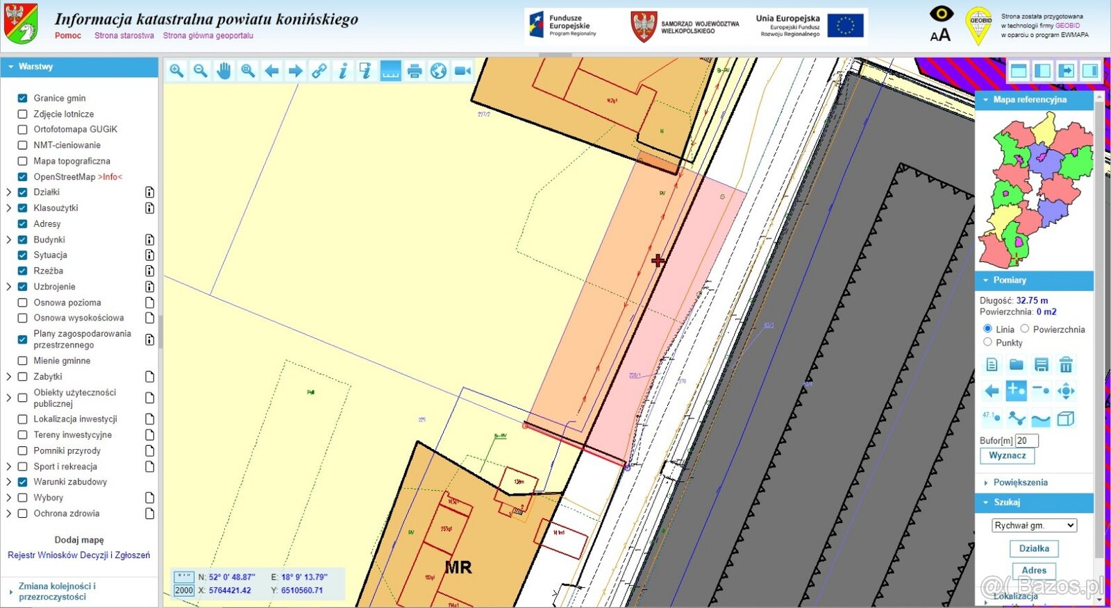 Działka rolna o pow. 2800m2, gm. Rychwał - 3