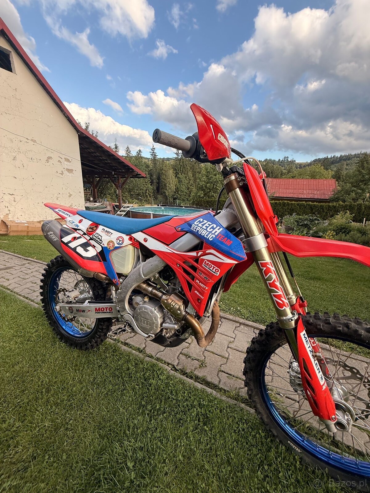motocykl crossowy TM 250 (4-suw), edycja limitowana - 3