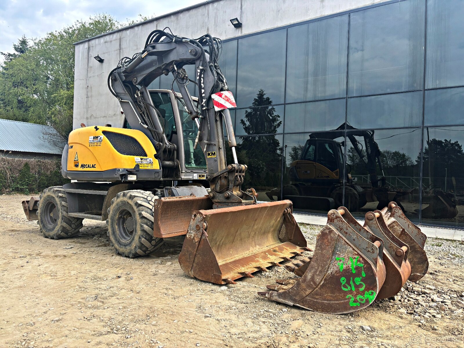 MECALAC 714 MW KOPARKA KOŁOWA 2012r. | MECALAC 12 MTX MXT 15 - 3
