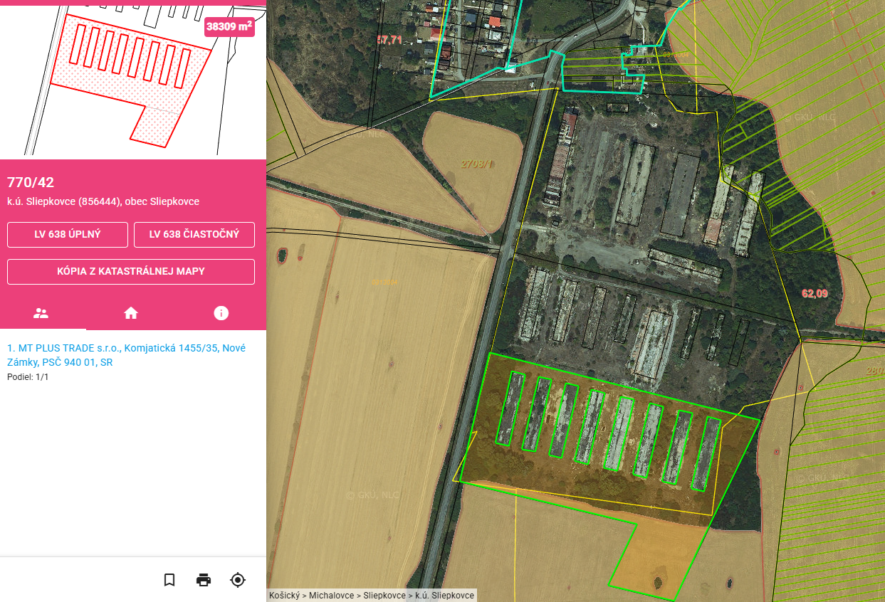 Działki - 13,53 ha - teren budowlany - przemysł lekki - SR - 3