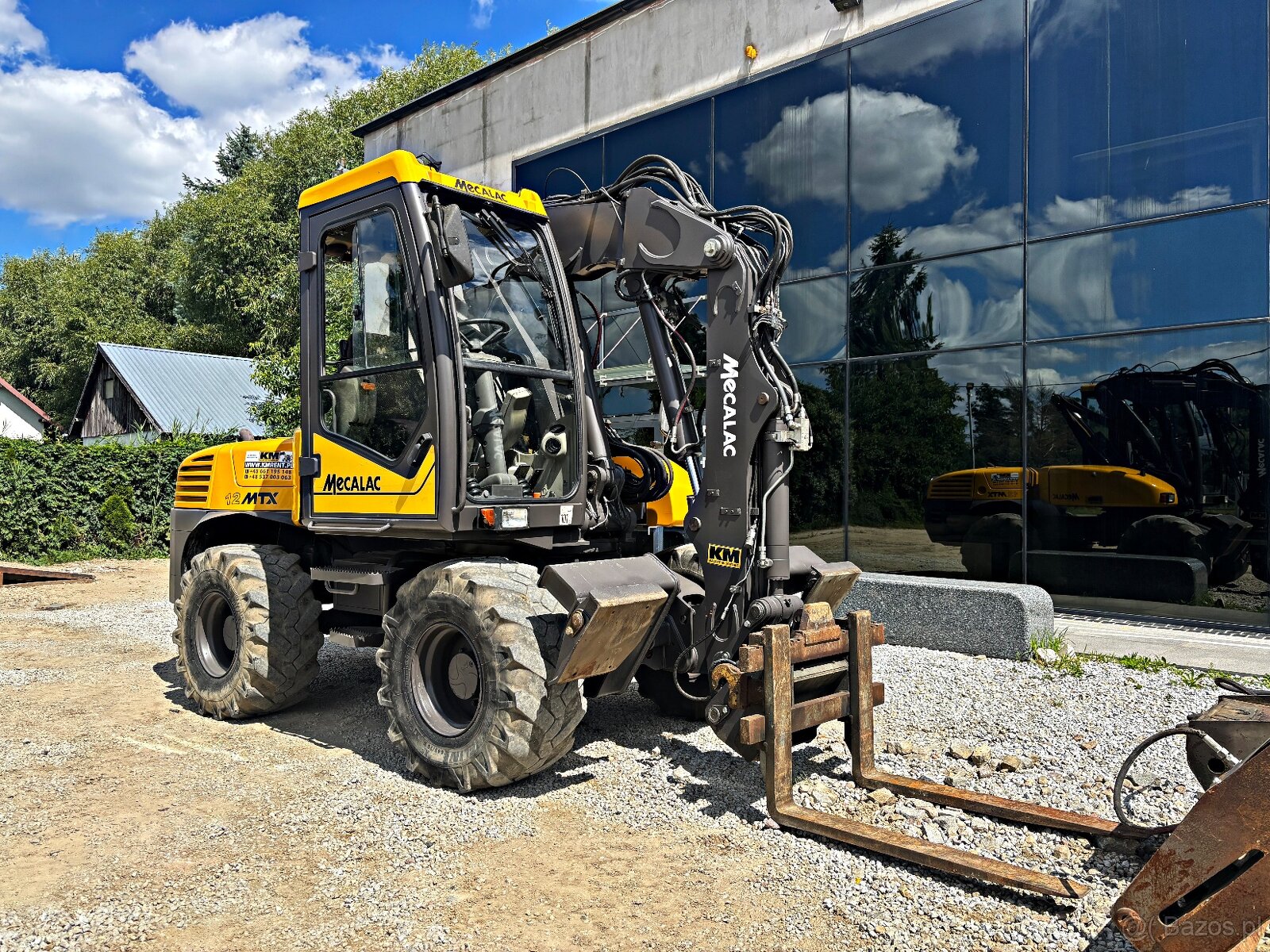 Mecalac 12 MTX KOPARKO-ŁADOWARKA 2014R. | MECALAC MSX MXT 71 - 3