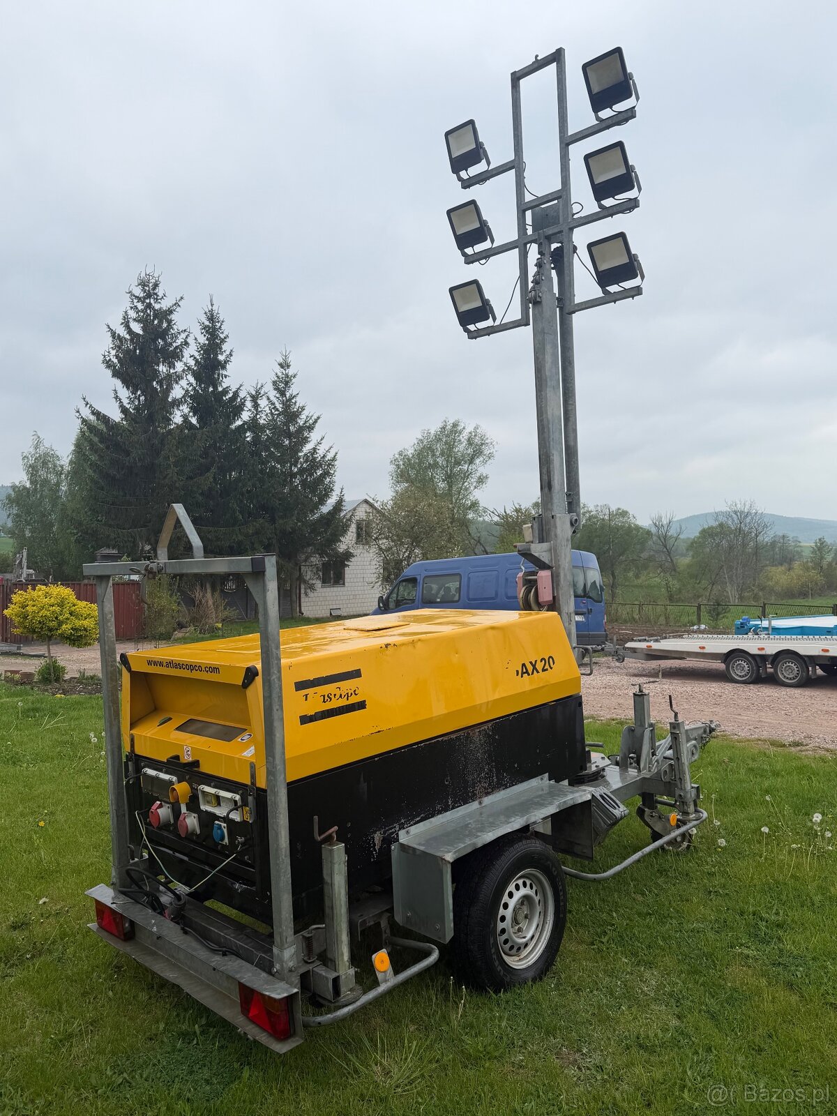 Agregat prądotwórczy Atlas copco QAX 20 - 3