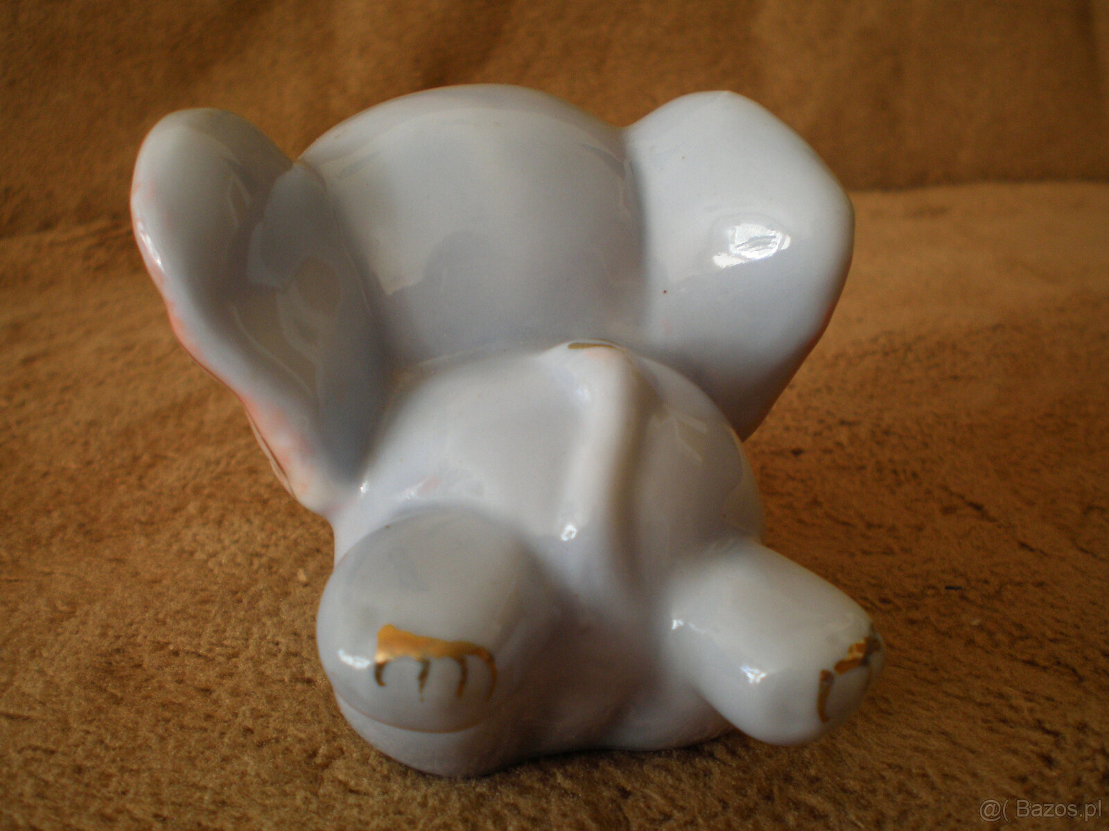 Sprzedam figurkę ceramiczną mały słoń, używany, stan dobry. - 3