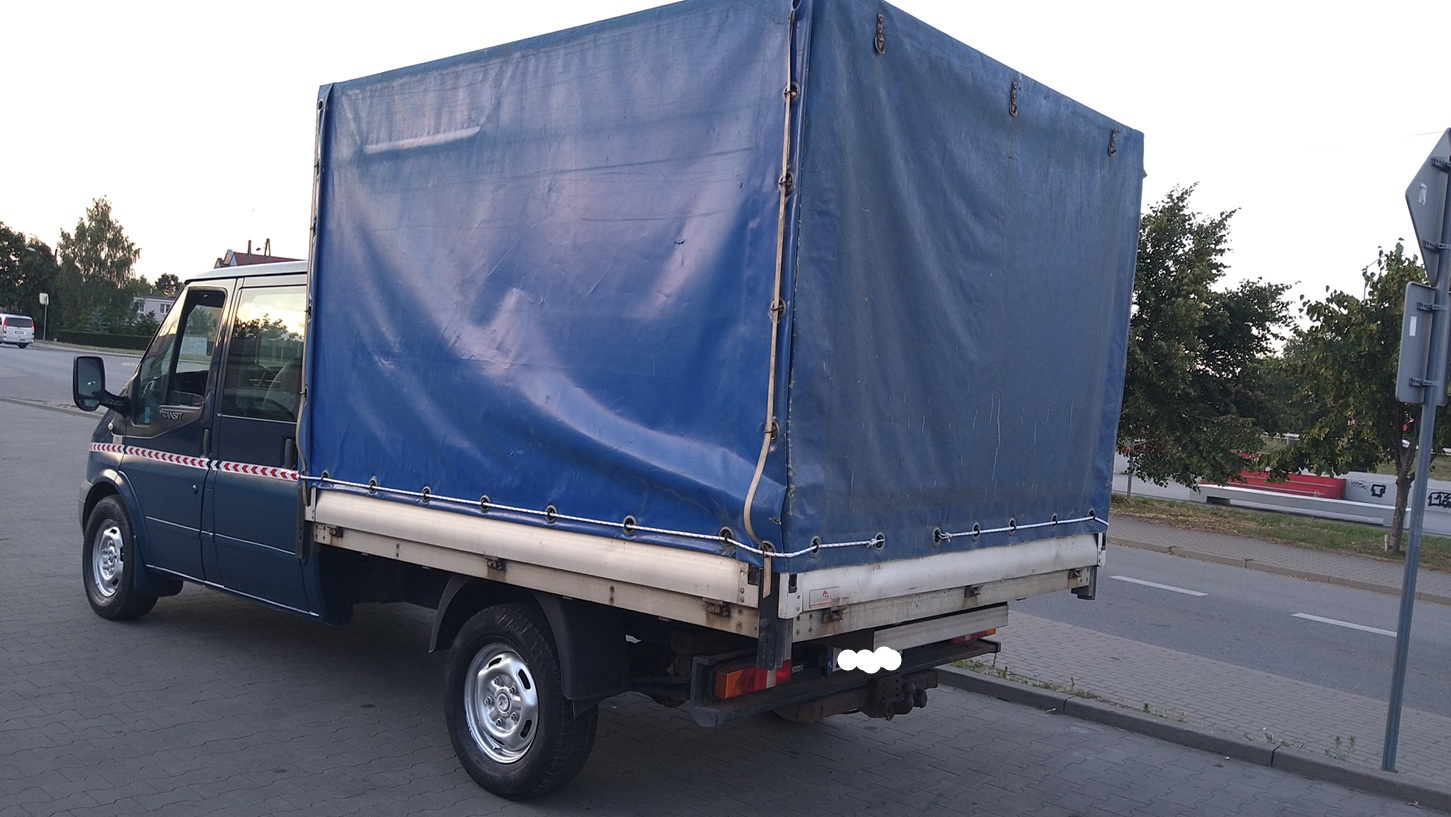 ford transit skrzynia plandeka doka 2010r - 3