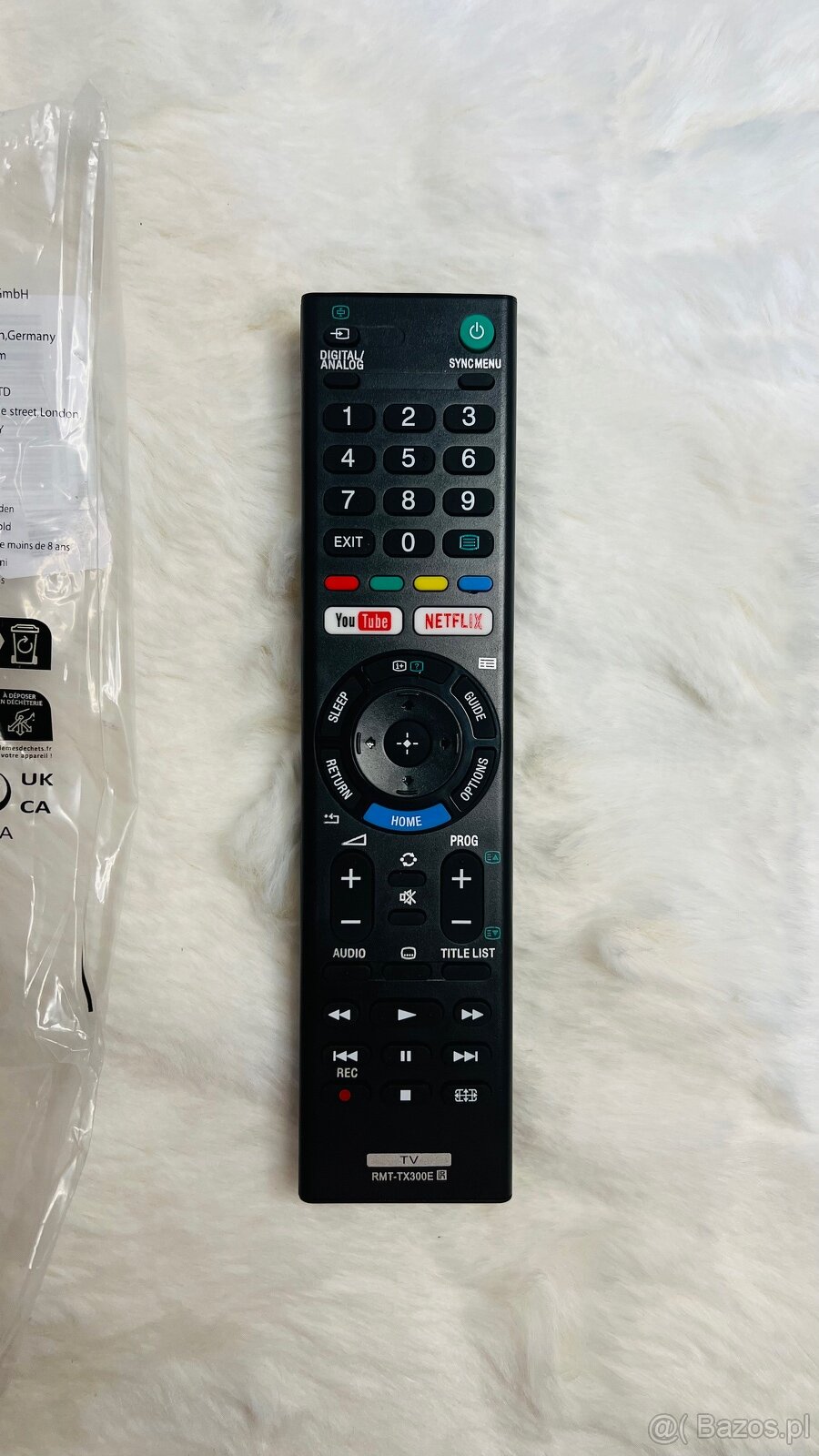 pilot do telewizora Sony oryginalny - 3