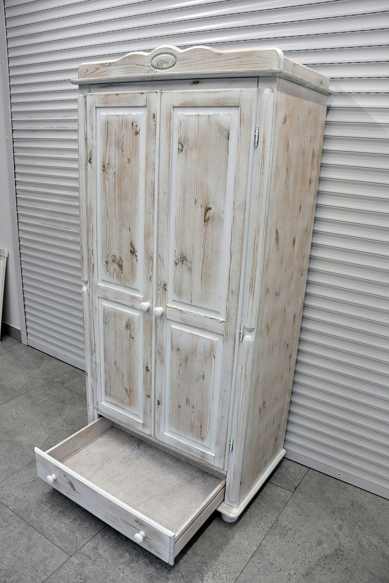 szafa z drewna sosnowego - jak nowa - 3
