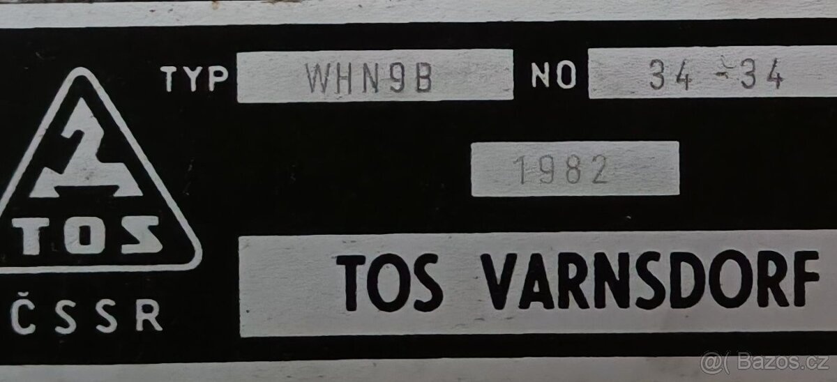 Wytaczarka pozioma WHN 9 B - 3