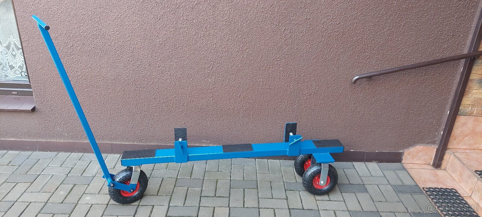 Wózek do transportu płyt granitowych hulajnoga na cmentarz t - 3