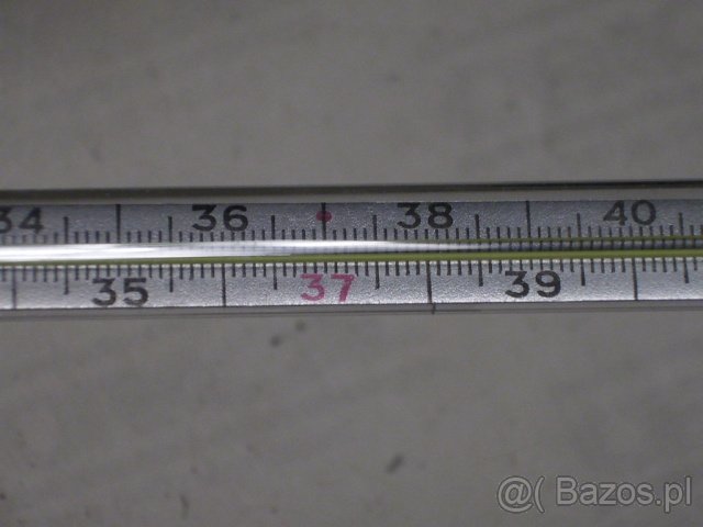 TERMOMETR RTĘCIOWY LEKARSKI pod pachę tradycyjny - 3