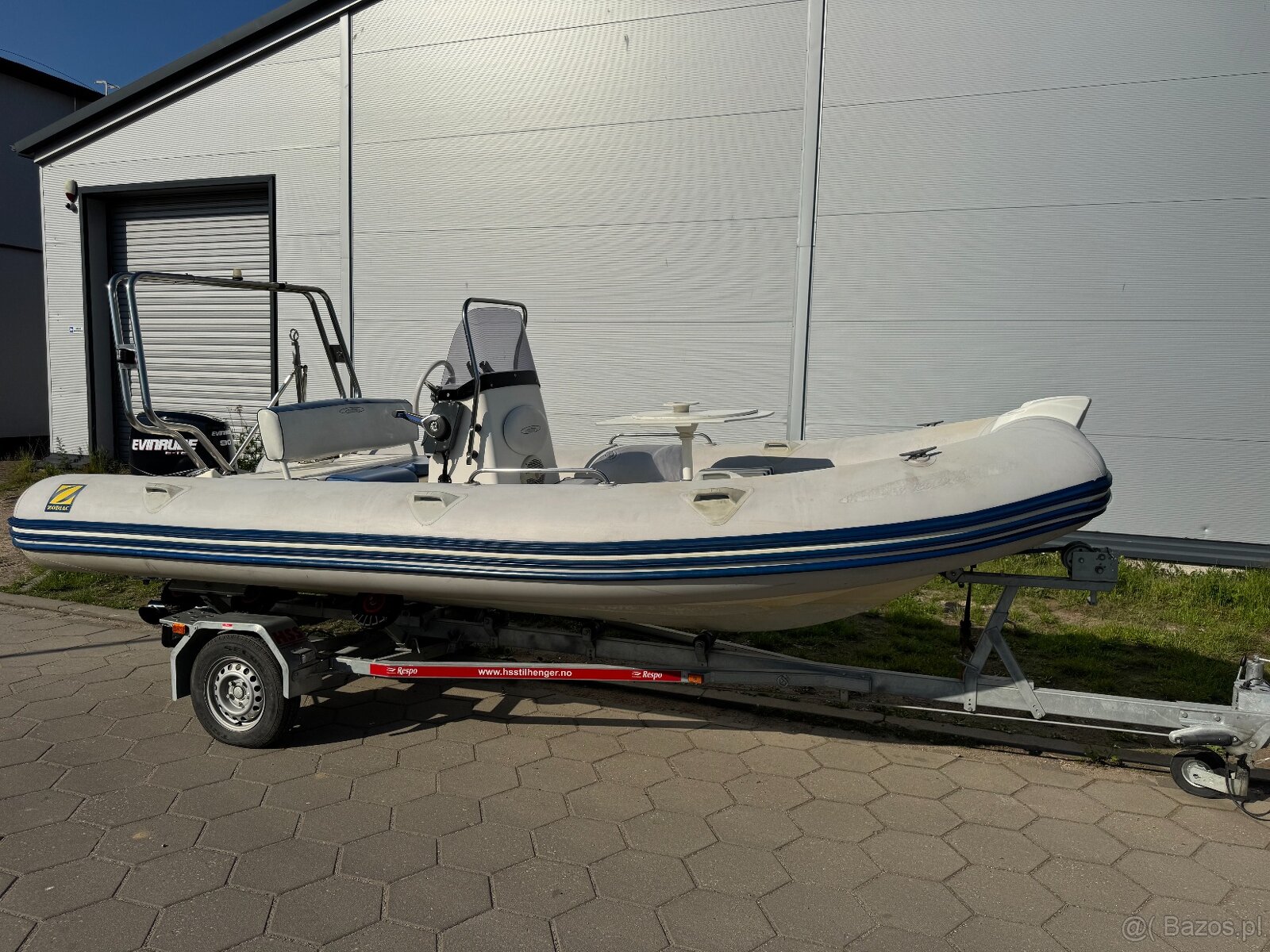RIB Zodiac 550, Evinrude 90 - 3