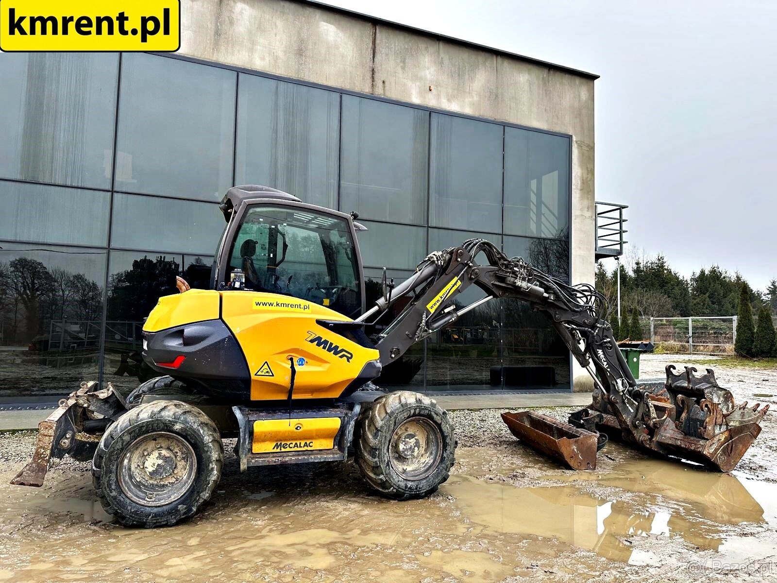 MECALAC 7 MWR KOPARKA KOŁOWA. 2021R. | Wacker Neuson EW65, - 3