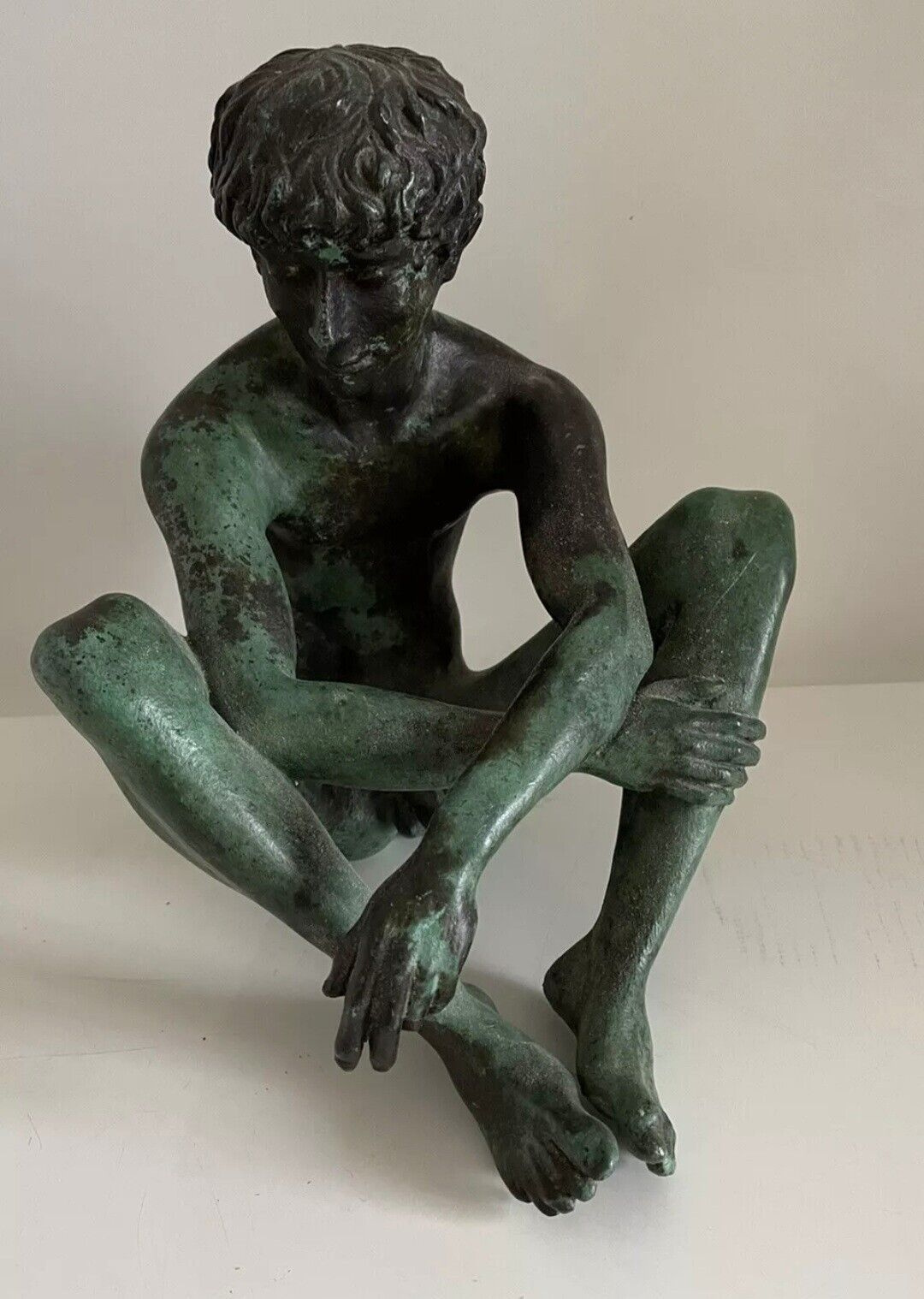 Brązowa figura autorstwa Karla-Heinza Krausego, sygnowana i - 3