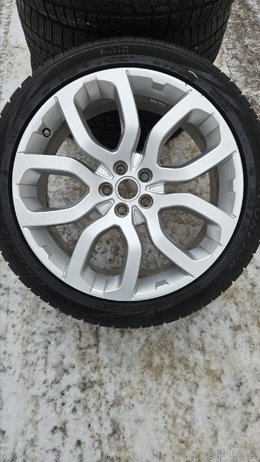 Oryginalne felgi aluminiowe Land Rover 20" 5x10 - 3