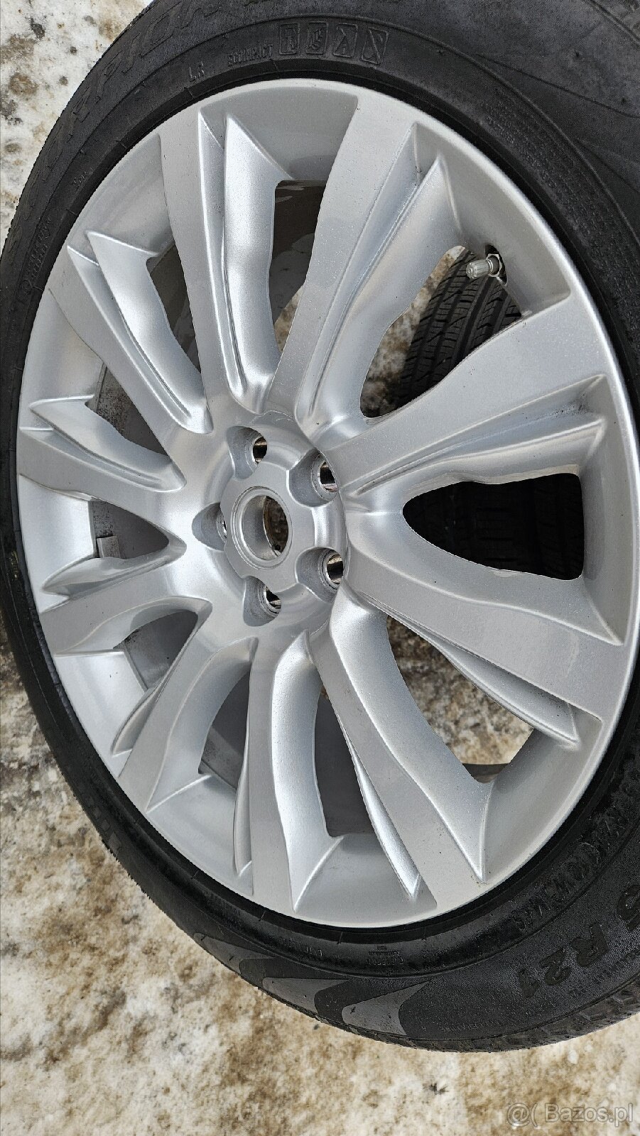 TOP felgi Land Rover 21" – 5×120, Pirelli 98% - 3