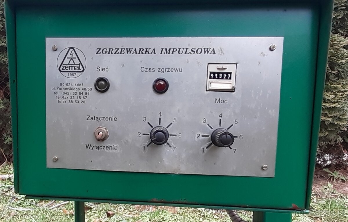 Sprzedam zgrzewarkę szczękową do folii PE/PP. - 3