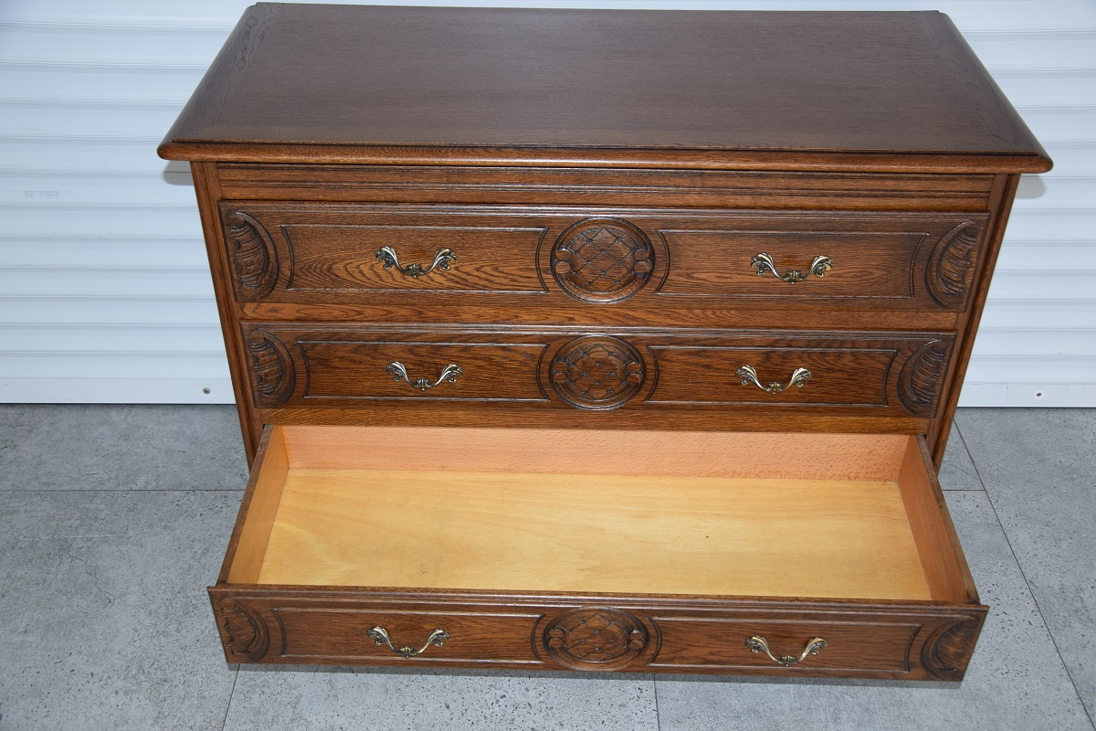 komoda ludwikowska z szufladami - jak nowa - 3