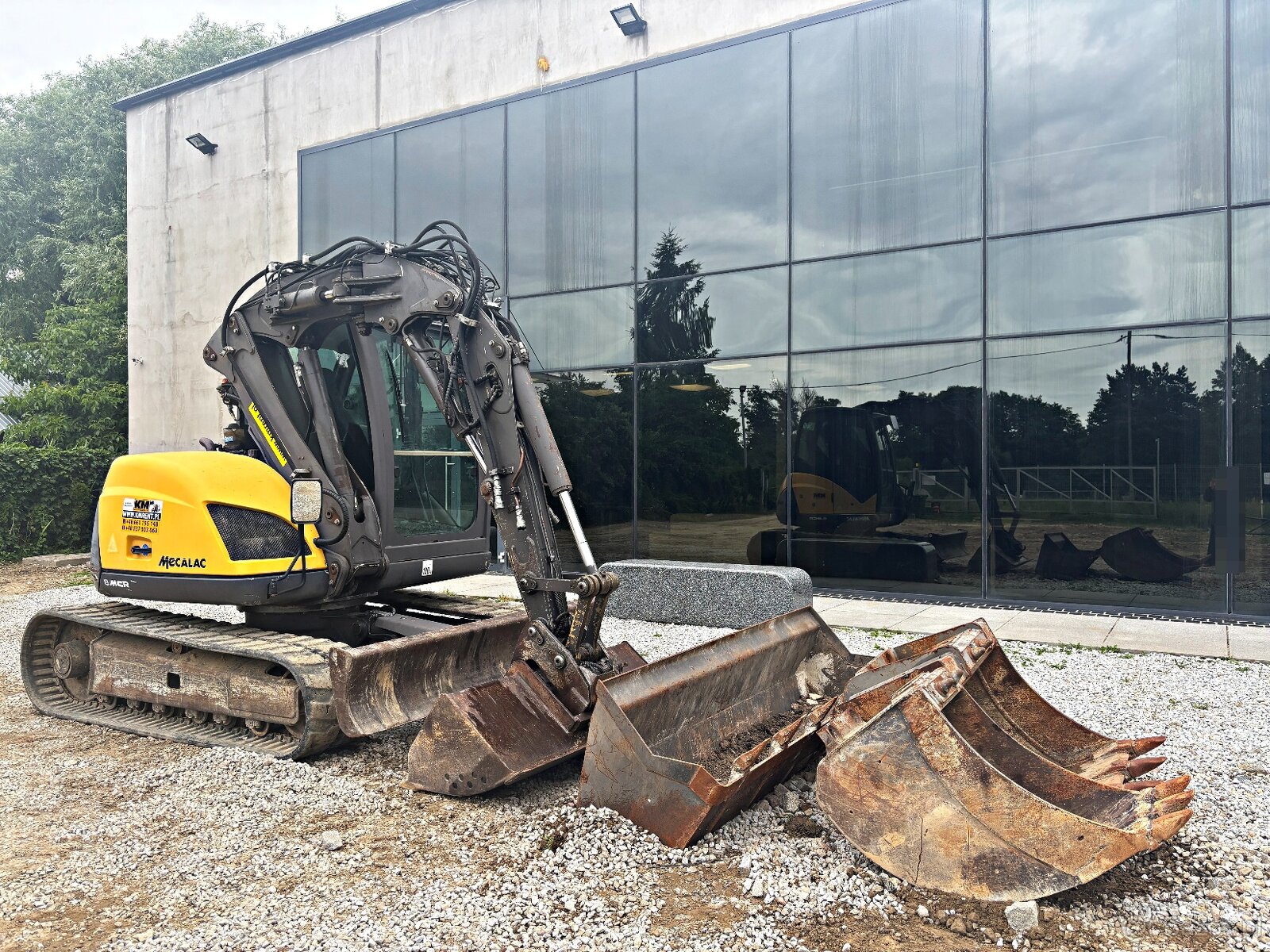 Mecalac 8 MCR MINI-KOPARKA 2010R | MECALAC 6 MCR, JCB 8065 8 - 3