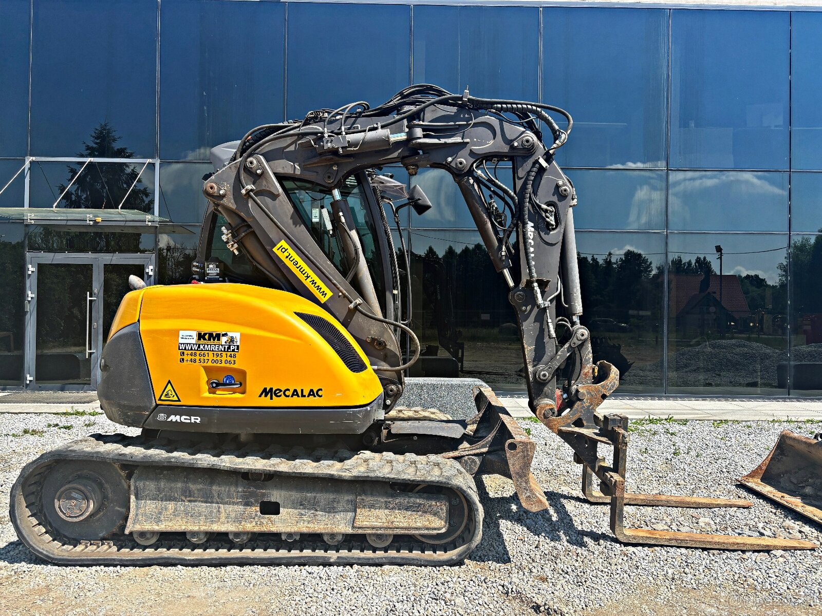 Mecalac 8 MCR MINI-KOPARKA 2019R | MECALAC 6 MCR, JCB 8065 8 - 3