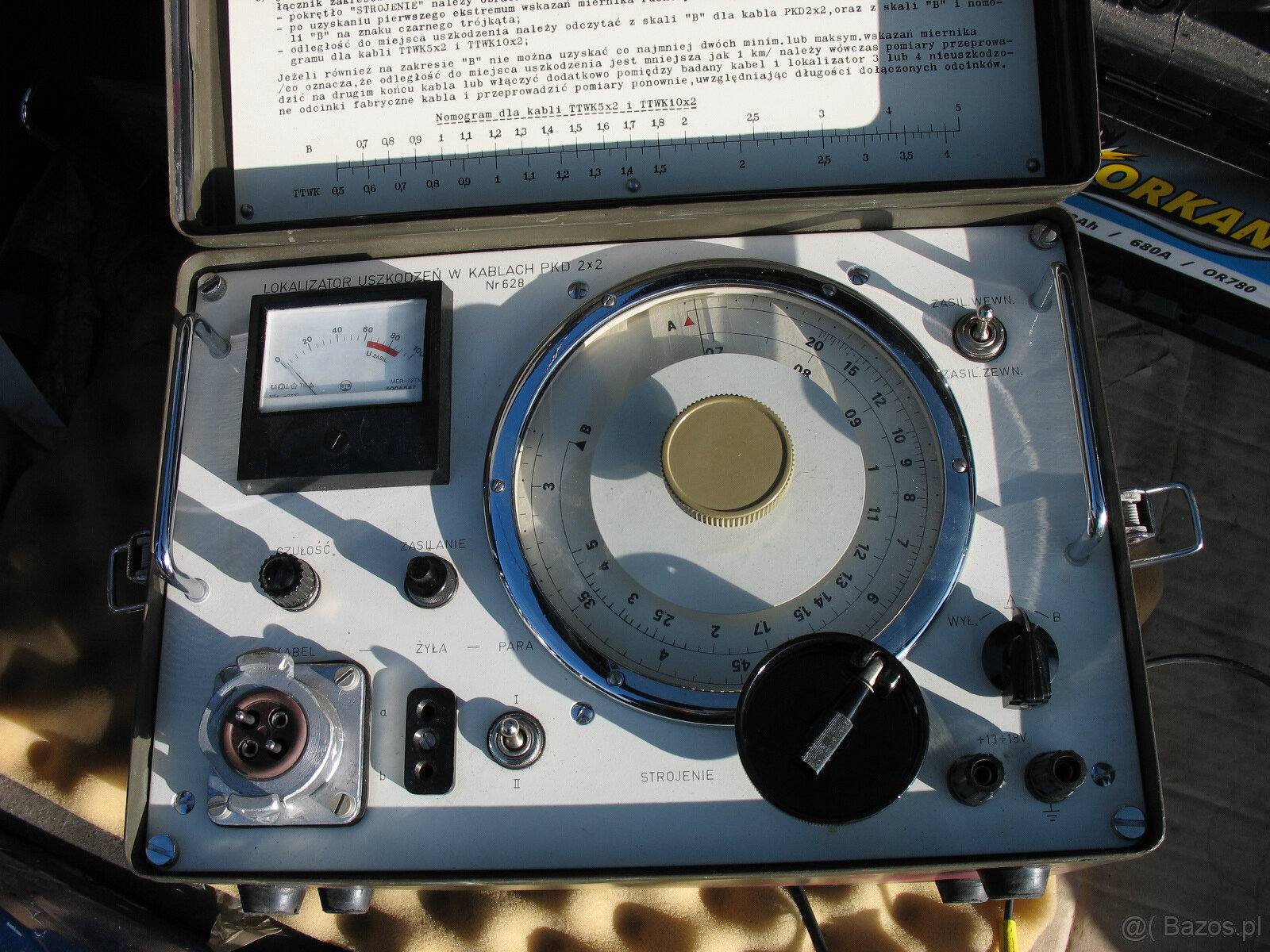 Lokalizator Uszkodzeń w Kablach PKD 2x2 - 3