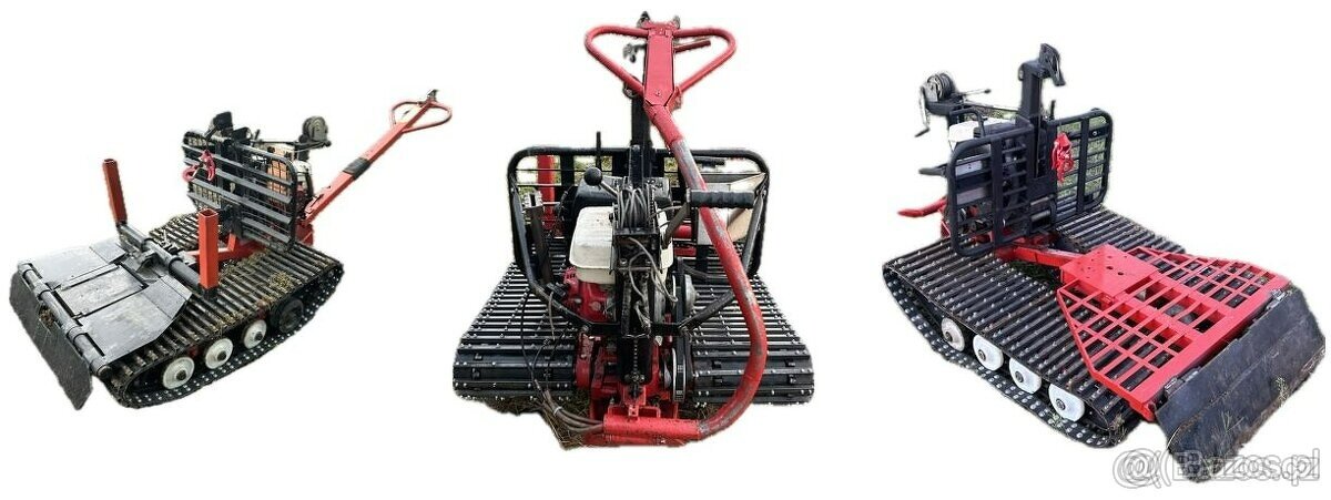 ŻELAZNY KOŃ Nowe gasienice Husqvarna, Jonsered, Lennartsf - 3