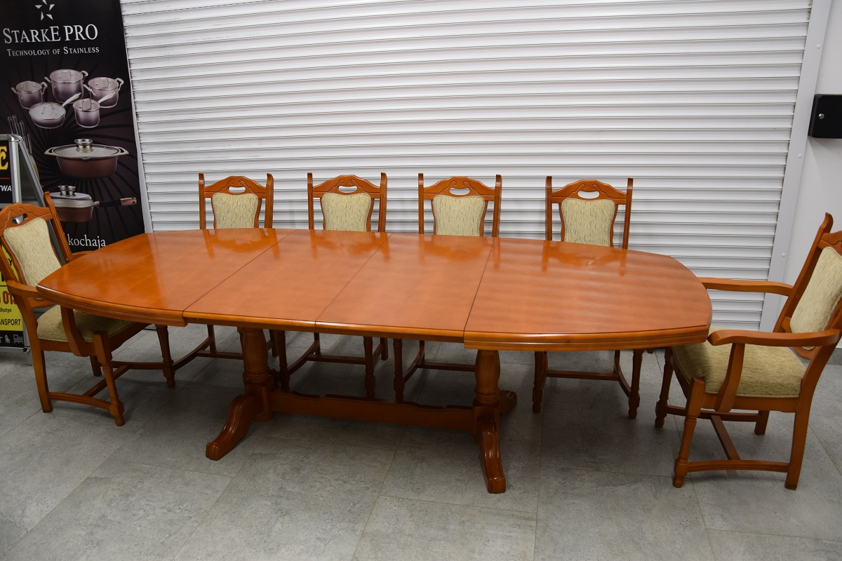 stół rozkładany i 10 krzeseł - 3
