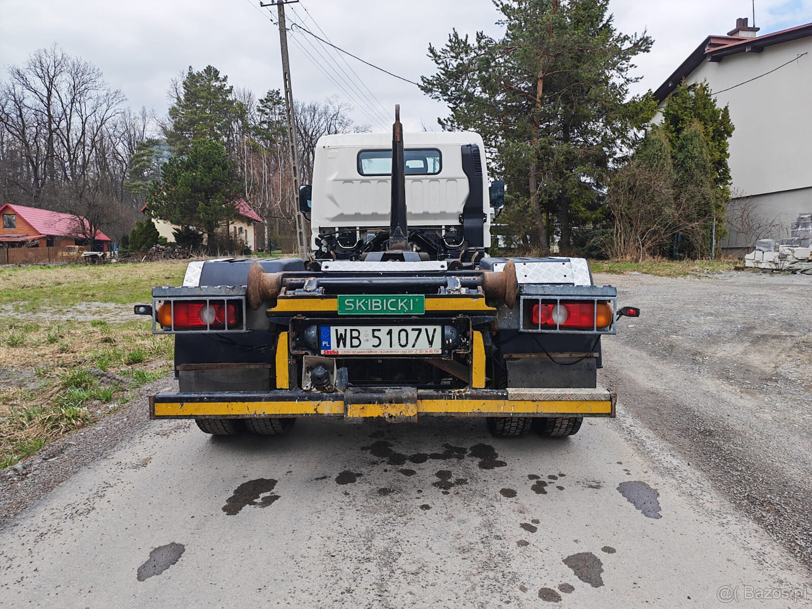 REZEWACJA Mitsubishi Fuso Canter hakowiec 4x2 Kontener - 3