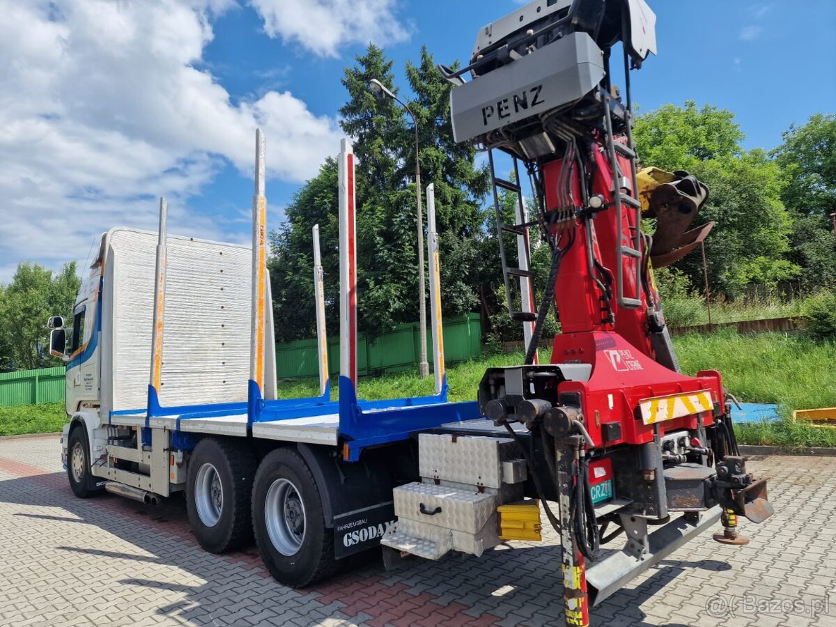 Scania R 560 do drewna do lasu - 3
