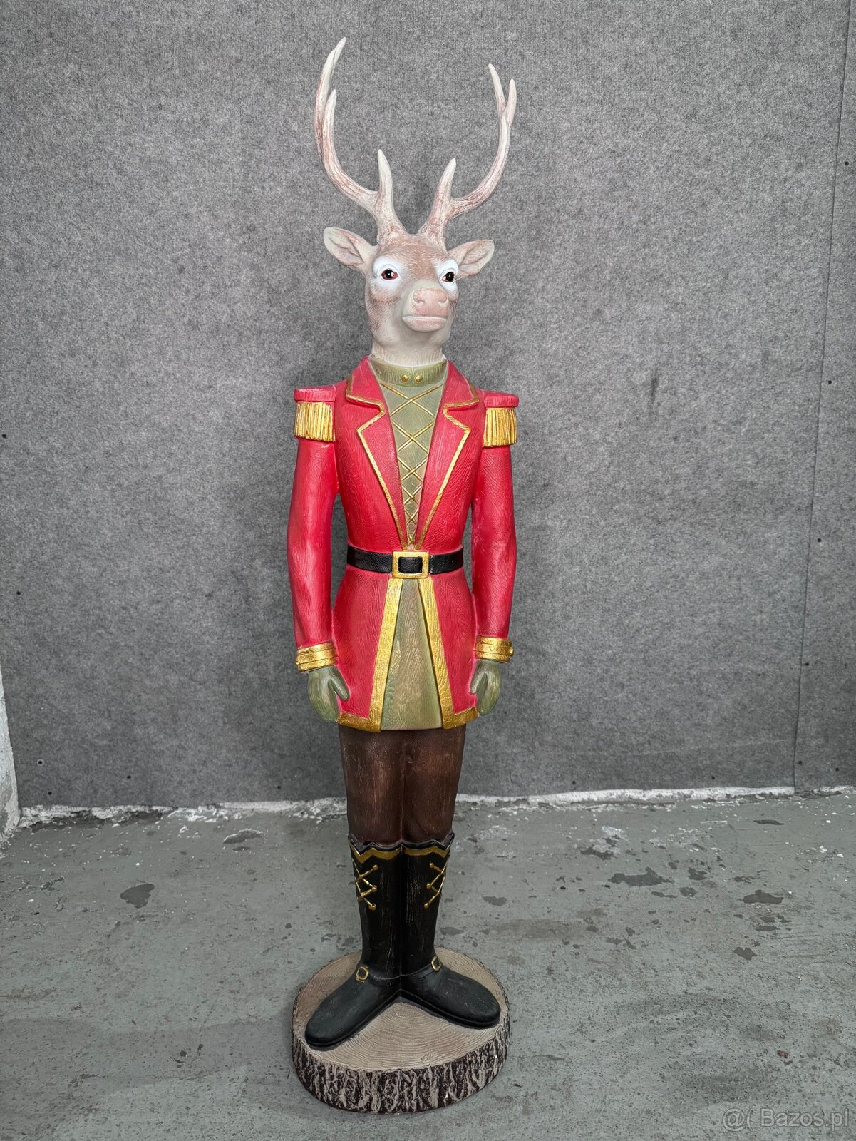 Syndyk sprzeda dekorację - figurę jelenia ( 2szt.) - 3