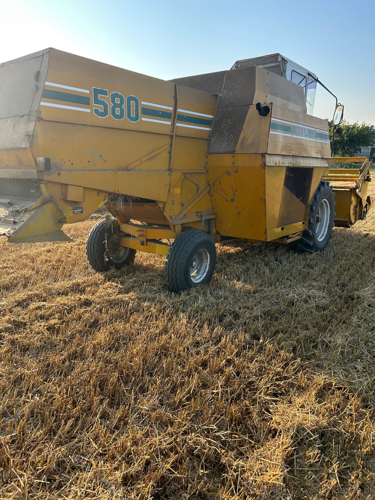 Kombajn zbożowy sampo 580 - 3