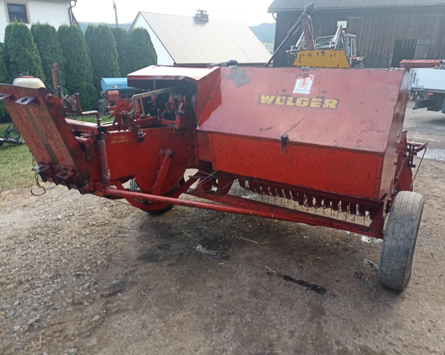 Części do prasy kostkującej Welger AP 41 przekładnia - 3