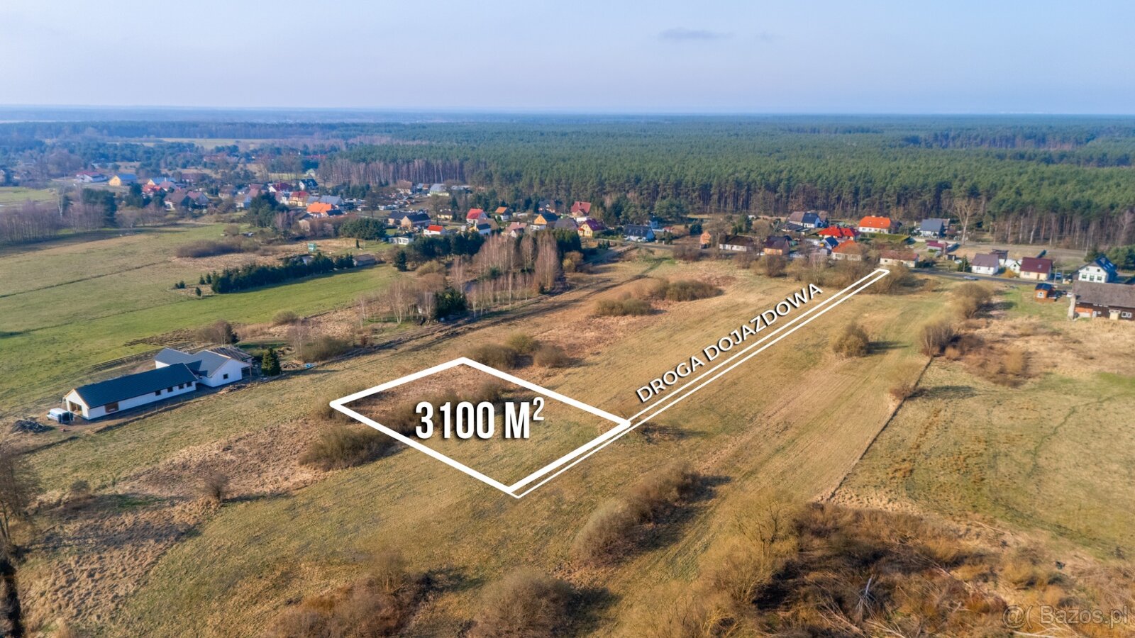 Działka z warunkami tylko 61 zł/m2 - 3