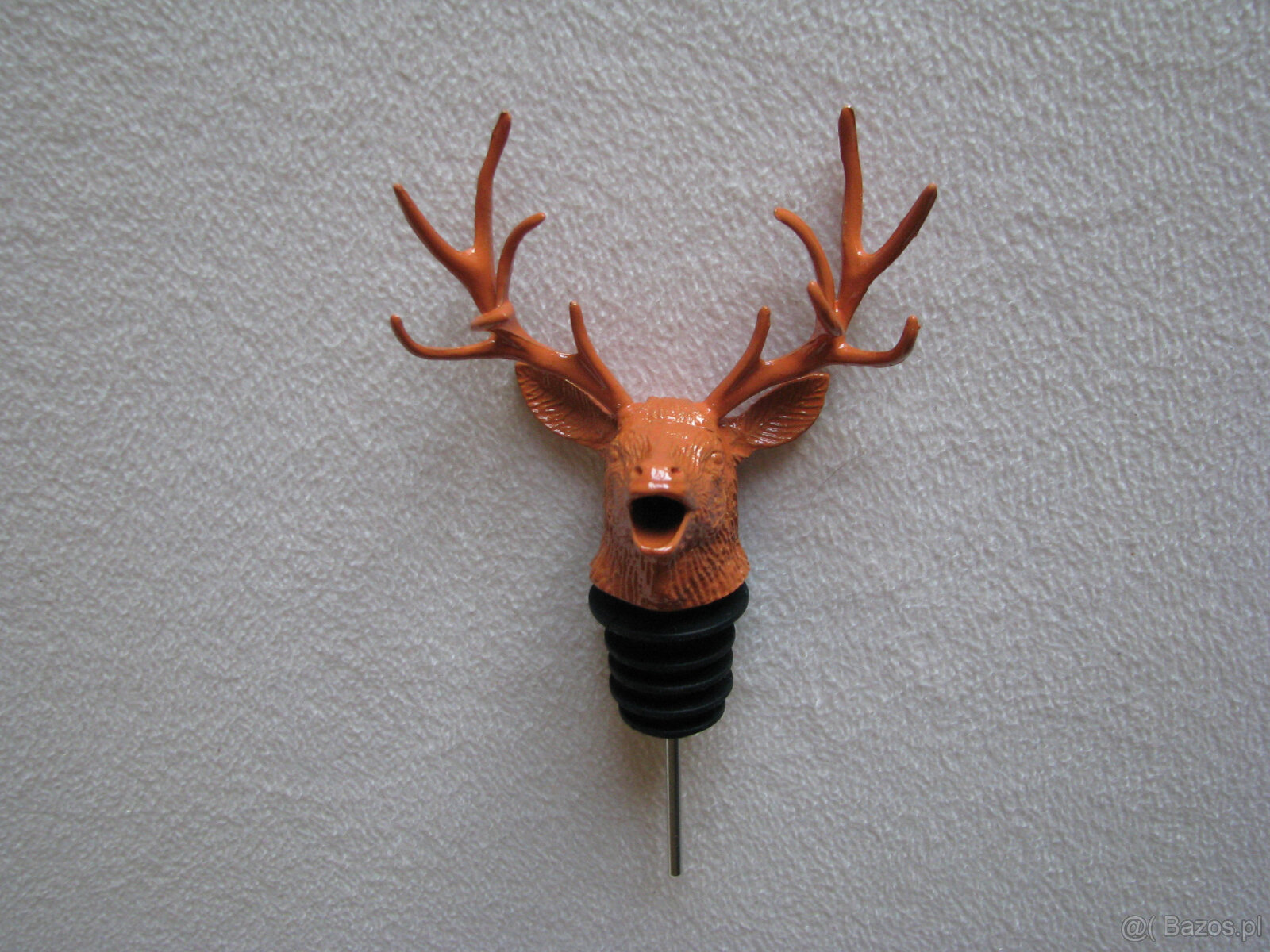 Dekoracyjny dozownik, aerator, nalewak do butelek – jeleń - 3