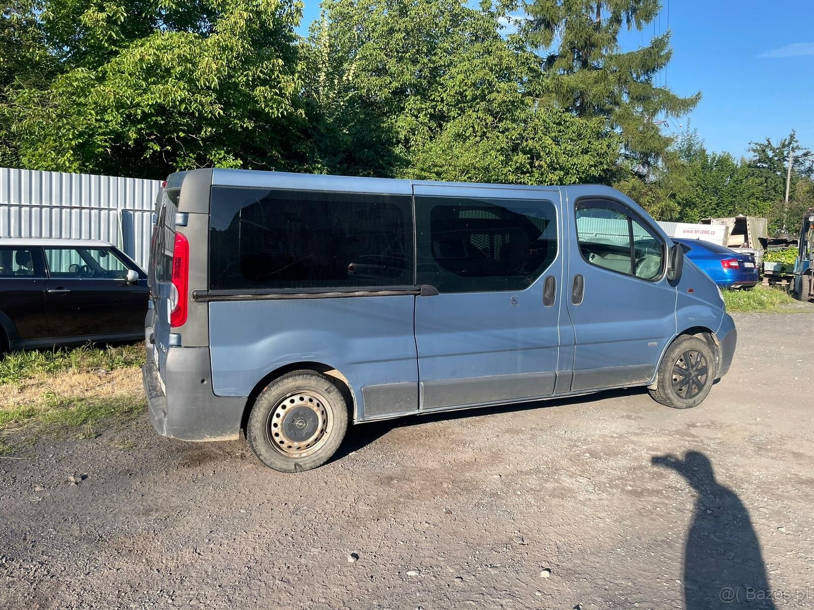 Opel Vivaro 2.0D 84kw, r.2008, 5osobowe, klimatyzacja, autom - 3