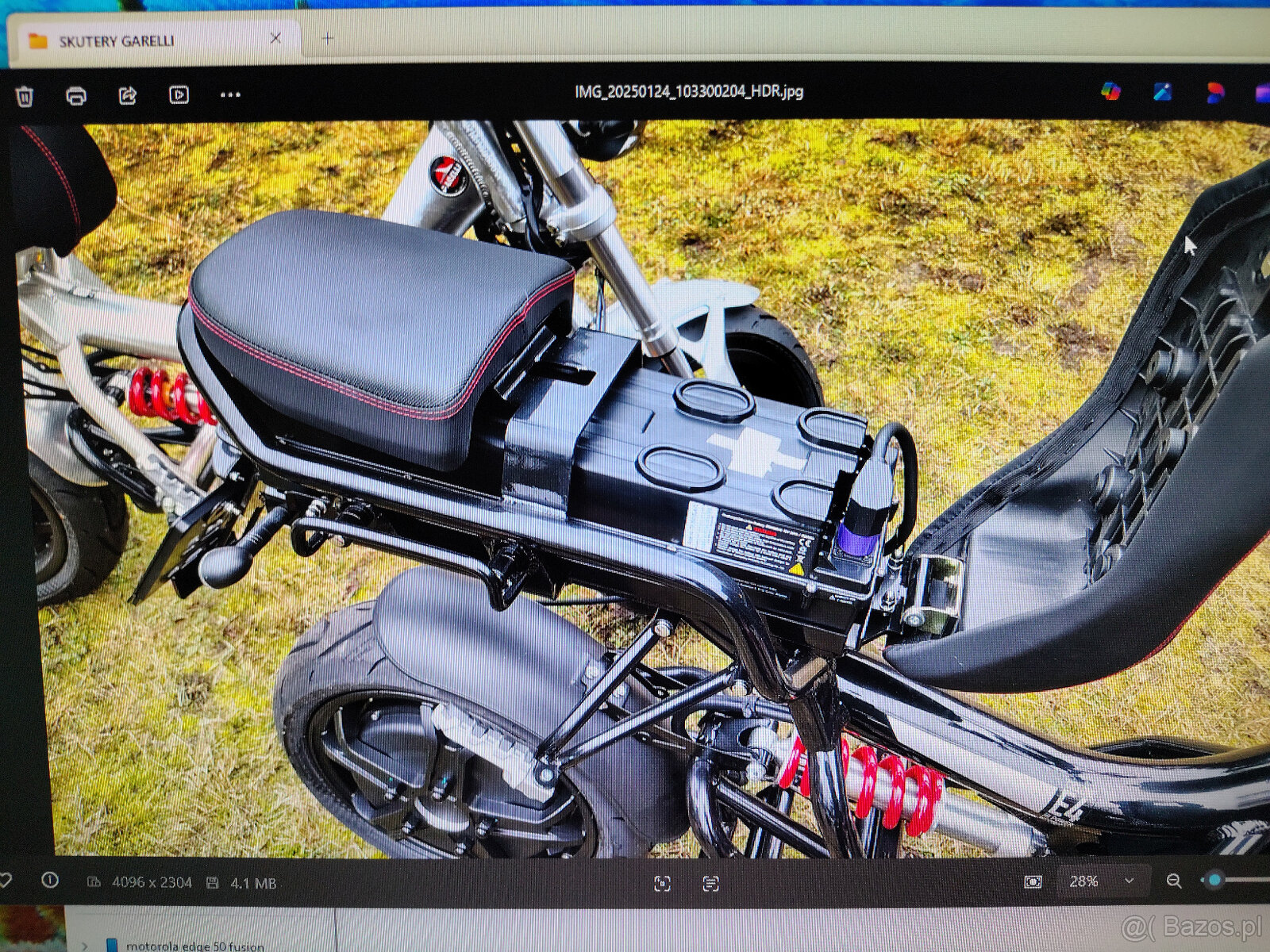 Elektryczny motorower Garelli Ciclone 50cm3+Nowy-FV23% - 3