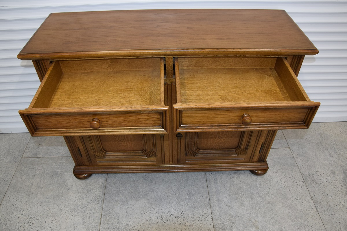 komoda dębowa - jak nowa - 3