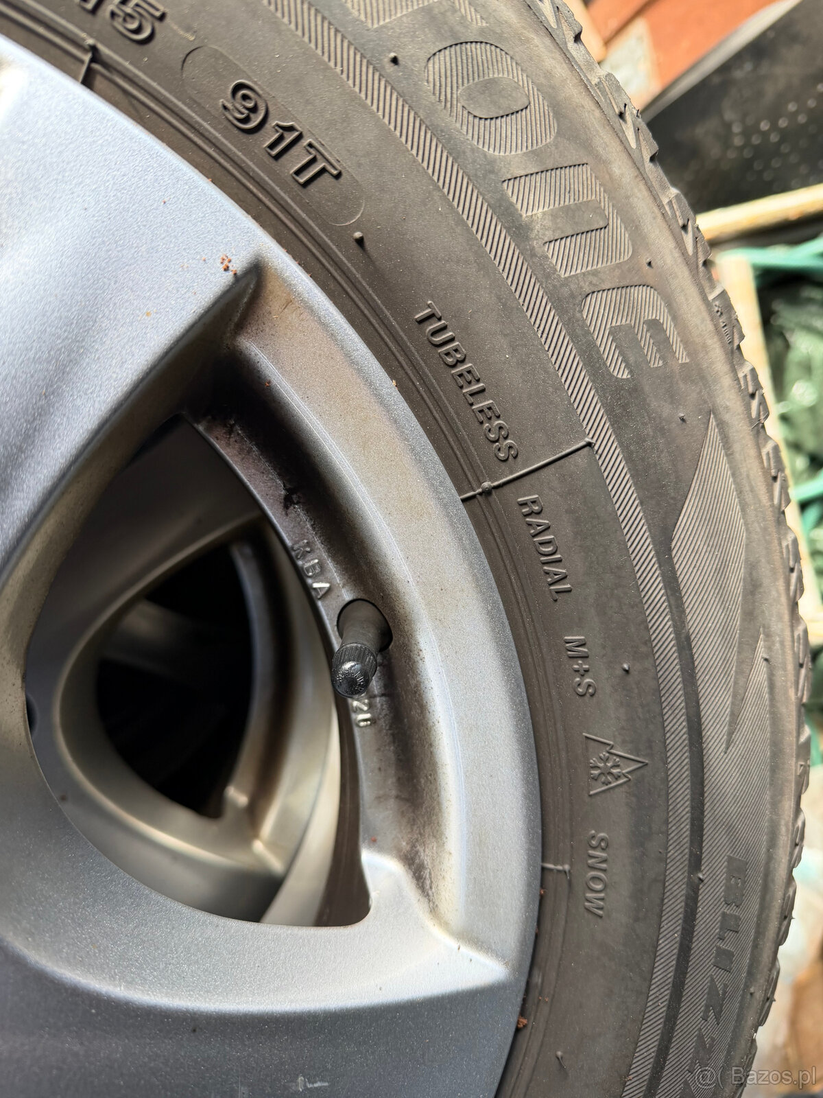 sprzedam zimowe opony bridgestony 195/65R15 - 3