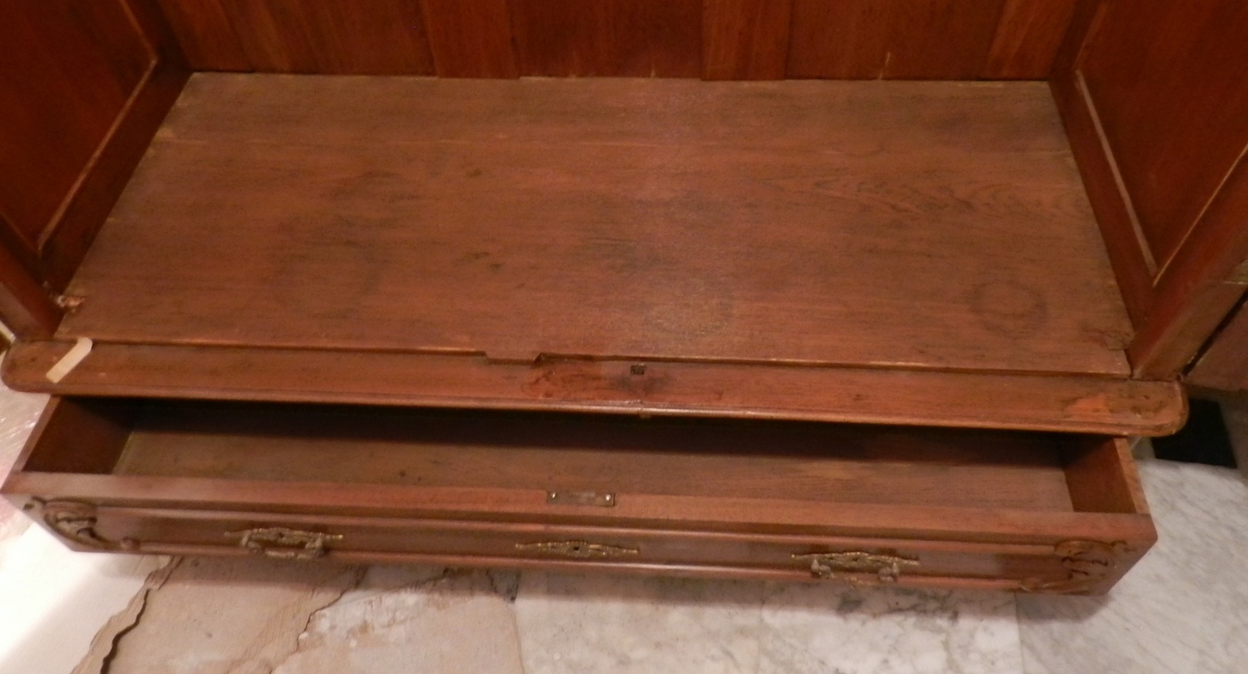 Dwie szafy Wiedeński Barok Drewno Brązowe - 3