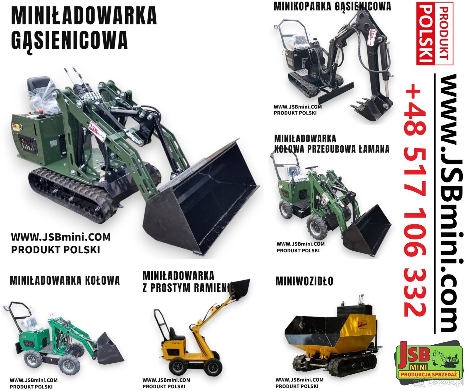 Osprzęt Rolniczy Budowlany + Koparki Ładowarki Wozidła POLSK - 3