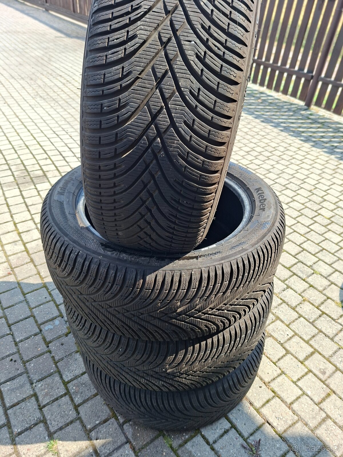 Opony 215/55/r18 KLEBER KRISALP HP3 bieżnik ok 9.5 mm nowe - 3