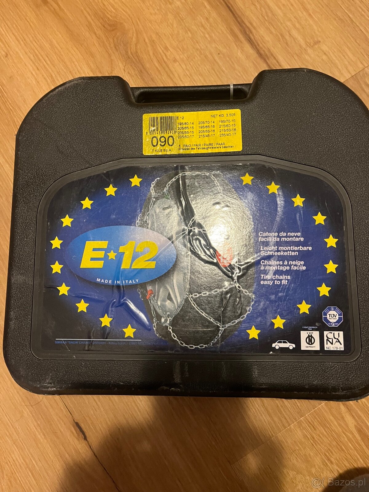 łańcuchy śniegowe E12 - 3