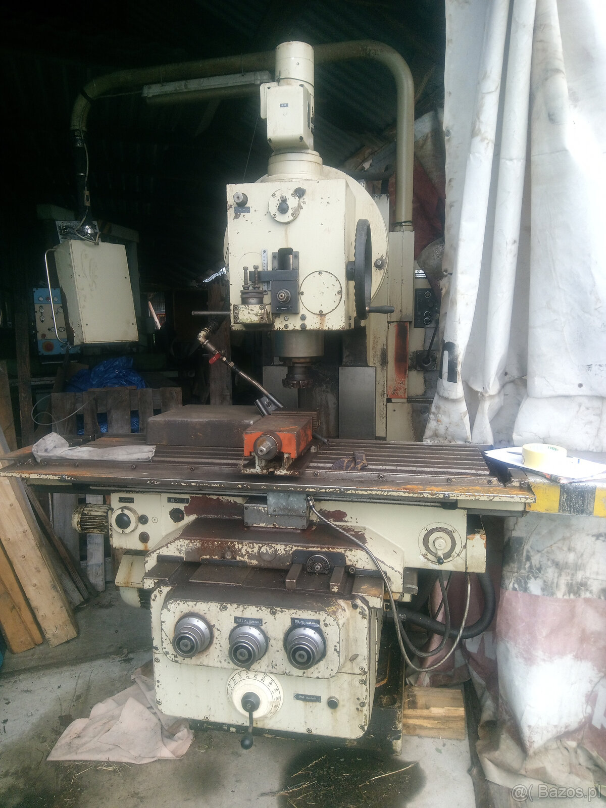 Frezarka konsolowa HECKERT, typ FSS 400 E - 3